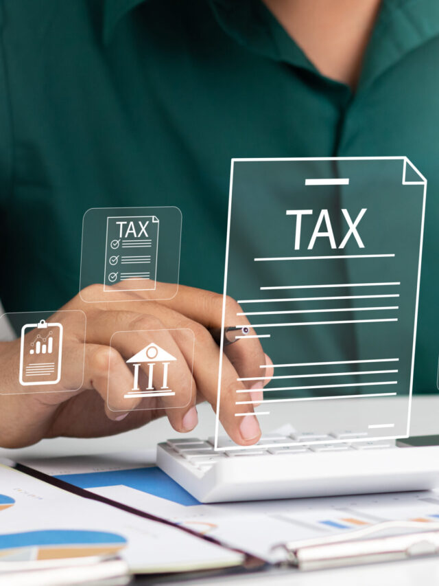 Corporate and individual tax payment concept, Businessman filing taxes on laptop financial planning and Corporate tax, Income tax return and VAT calculation government revenue and taxation concept.